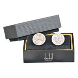 Sterling Engraved Dunhill Cufflinks