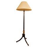 Hand-Painted Lacquer Floor Lamp