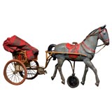 Antique Horse and Buggy Toy