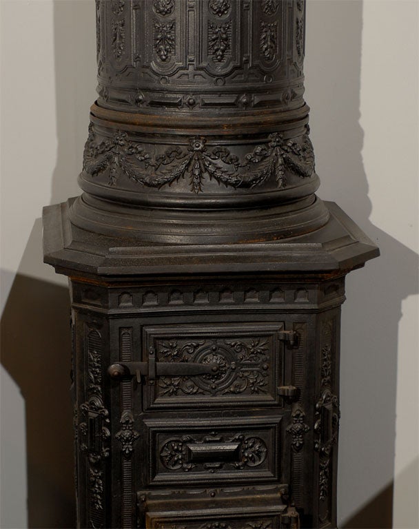 Antique Iron Stove 1