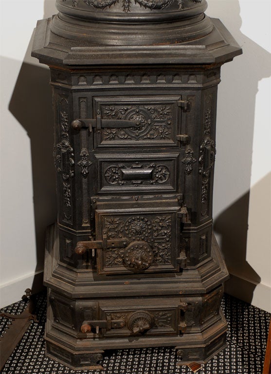 Antique Iron Stove 2
