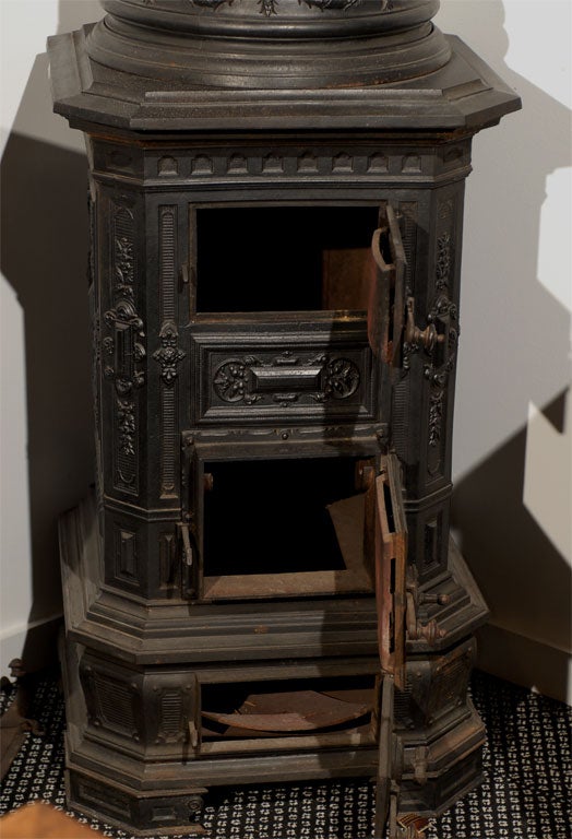 Antique Iron Stove 4
