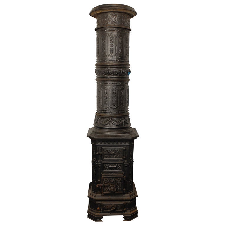 Antique Iron Stove