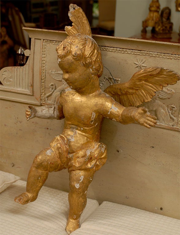 18th Century and Earlier Pair of 18th Century Putti