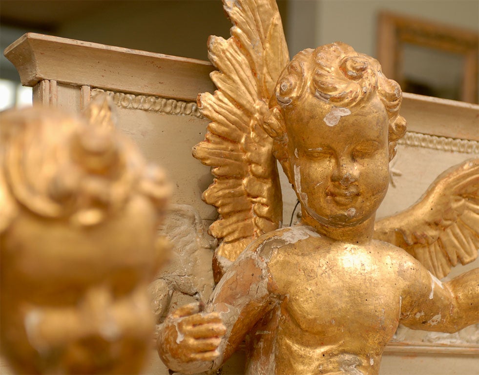 Pair of 18th Century Putti 4