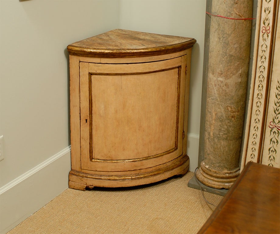 Ochre Corner Cabinet