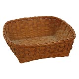 19THC RARE FORM BASKET FROM NEW ENGLAND