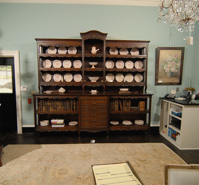 19th Century French Provencial Oak Vaisselier