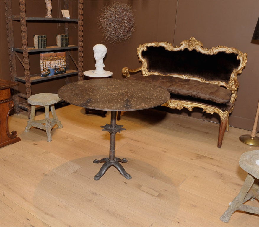 Belgian Industrial Side Table