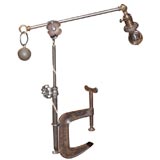 Industrial Task Lamp with Clamp Base