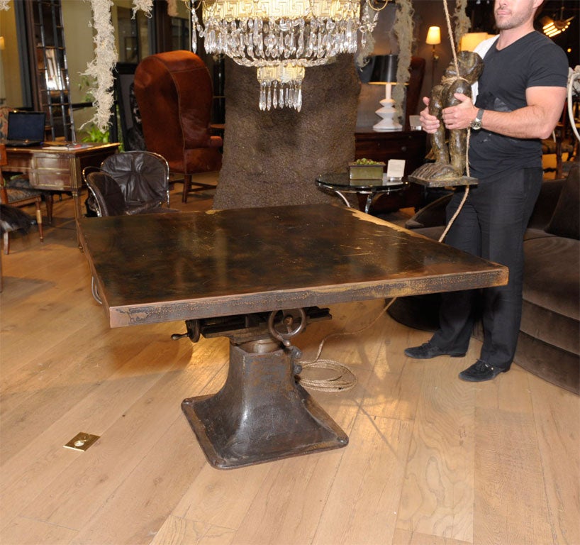 Industrial Age Machine Table