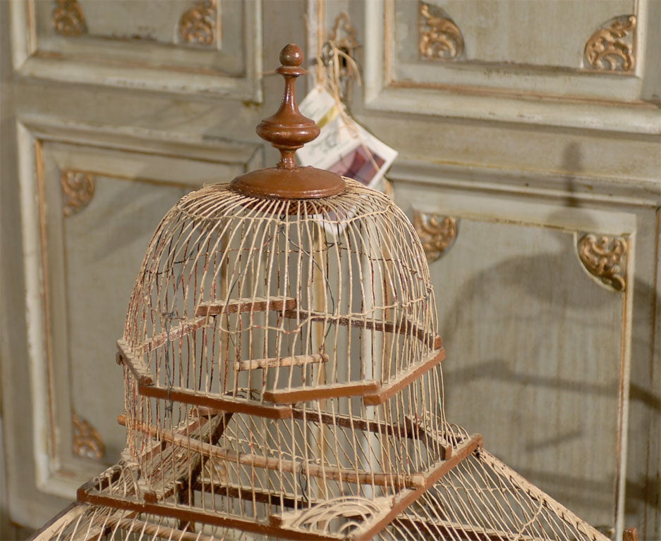 19th Century Italian Bird Cage at 1stdibs