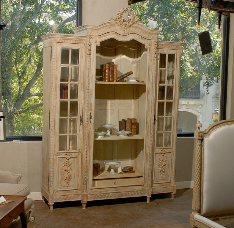 French Louis XVI Bedroom Armoire Circa 1890<br />
<br />
Please see additional Armoires and other items at www.jacquelineadamsantiques.com .