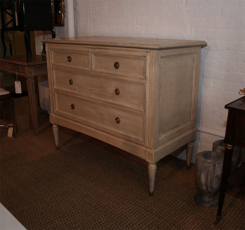 20th Century Painted Directoire Style Commode