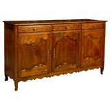 19TH C FRUITWOOD ENFILADE