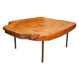 Burled Elm Low Table