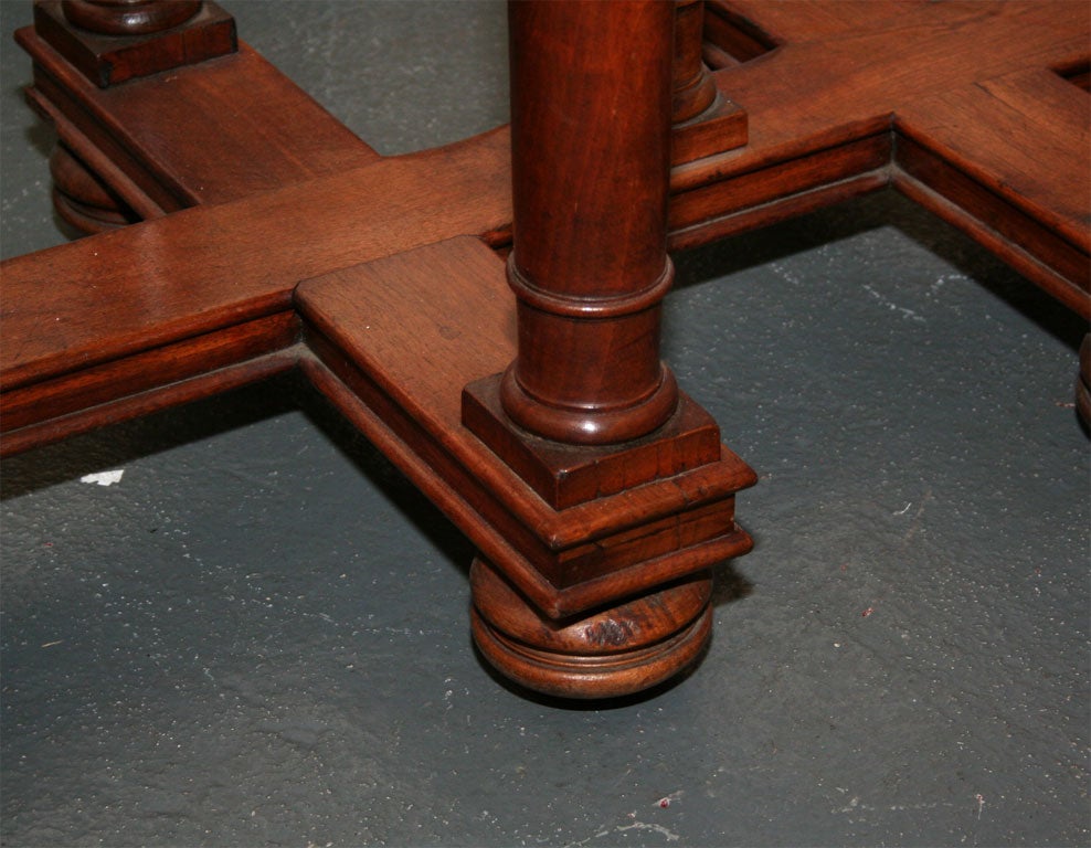 19th Century Architectural center table For Sale