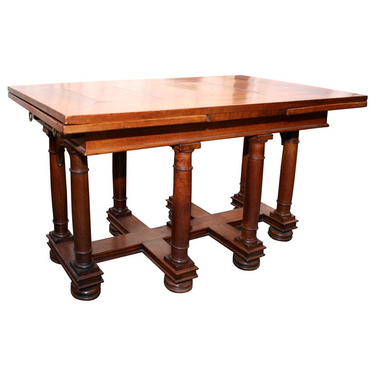 Architectural center table For Sale