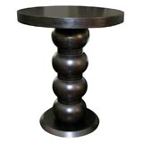 EBONIZED OAK SIDE TABLE EBONIZED OAK SIDE TABLE
