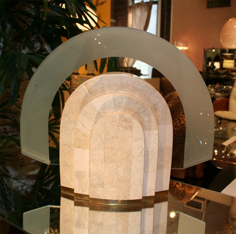 Pair of Maitland Smith Art Deco Revival Table Lamps