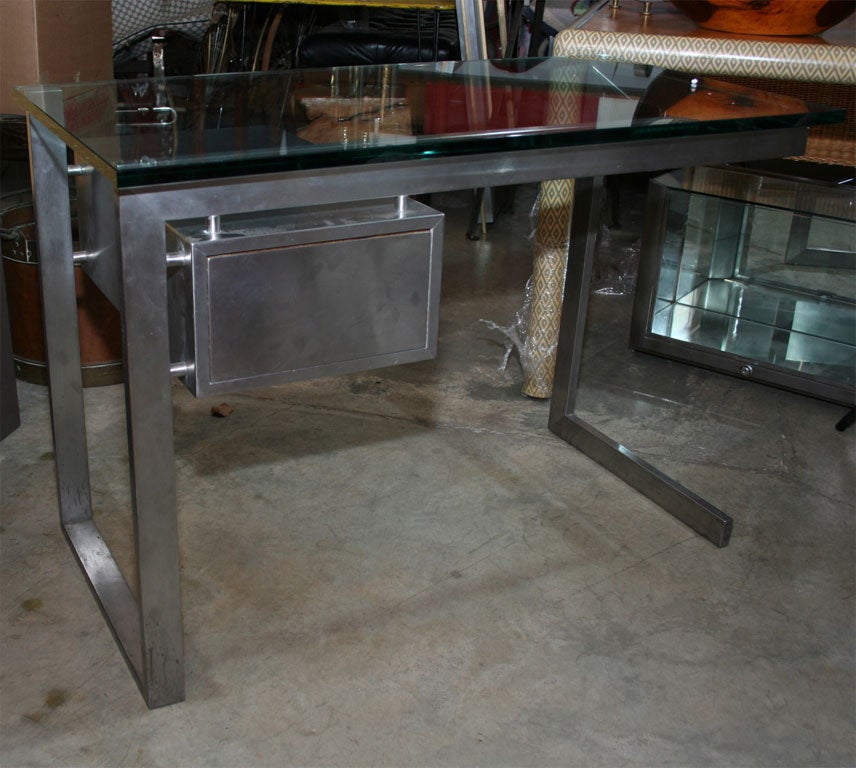 rare steel desk