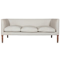 Antique Late Regency Upholstered Sofa