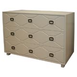 Three Drawer Chest by Dorothy Draper for Henredon Three Drawer Chest by Dorothy Draper for Henredon