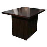 Pair of Dark Mahogany End Tables