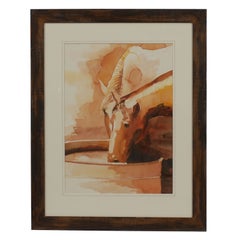 Horse Painting by Texas artist Richard Reher