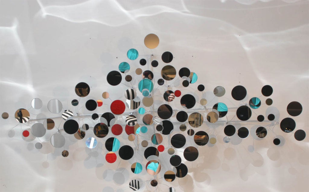 C'Jere-Like Mirror Wall Sculpture