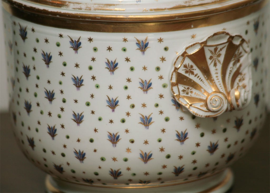 Pair of 19th Century Derby Fruit Coolers In Excellent Condition In Great Barrington, MA