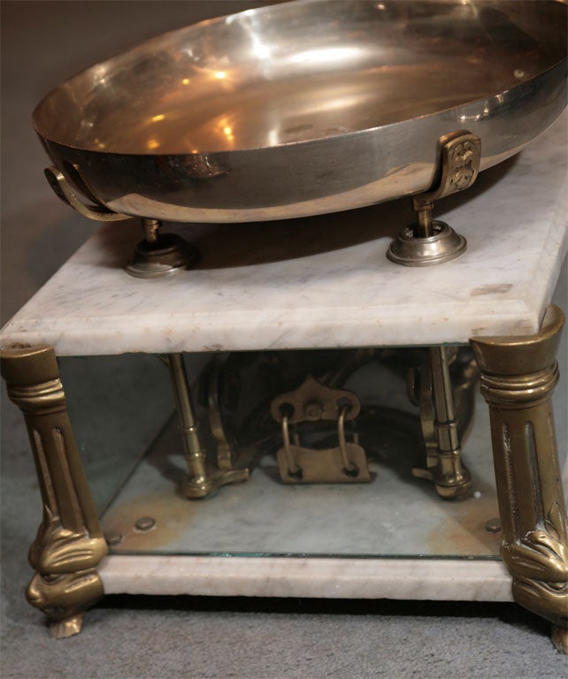 Fabulous Large Brass and Marble Scale-Arciello H 5