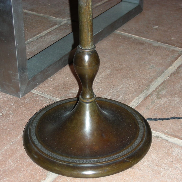Bronze Two 1940s Floor Lamps For Sale