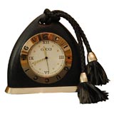 Vintage Gucci "Stirrup" Clock