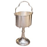 Silverplate Wine/Champagne Cooler on Stand