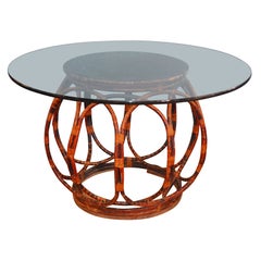 Bent Bamboo Center Table