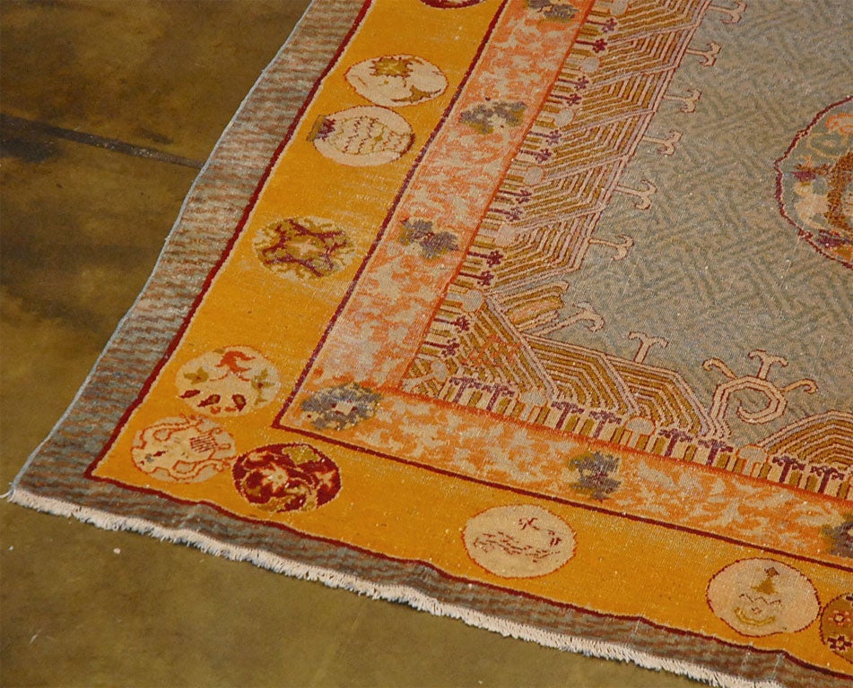 Antique Agra Carpet For Sale 2