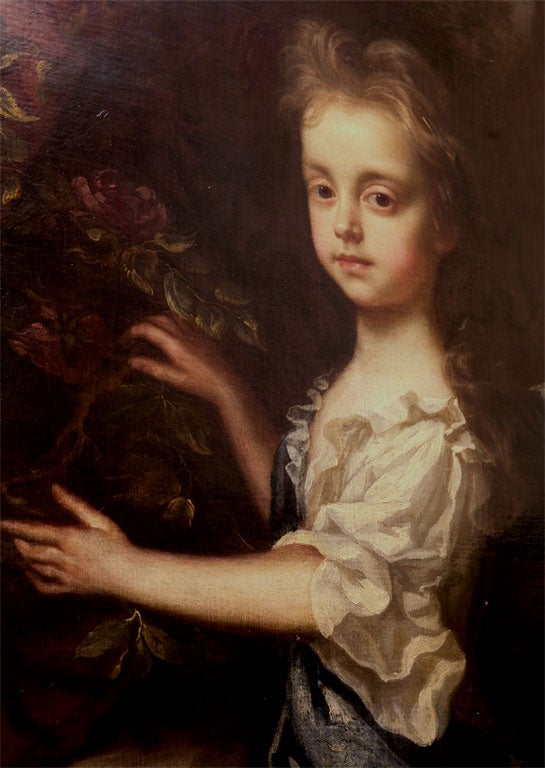 European 18th Century Portrait of a Child