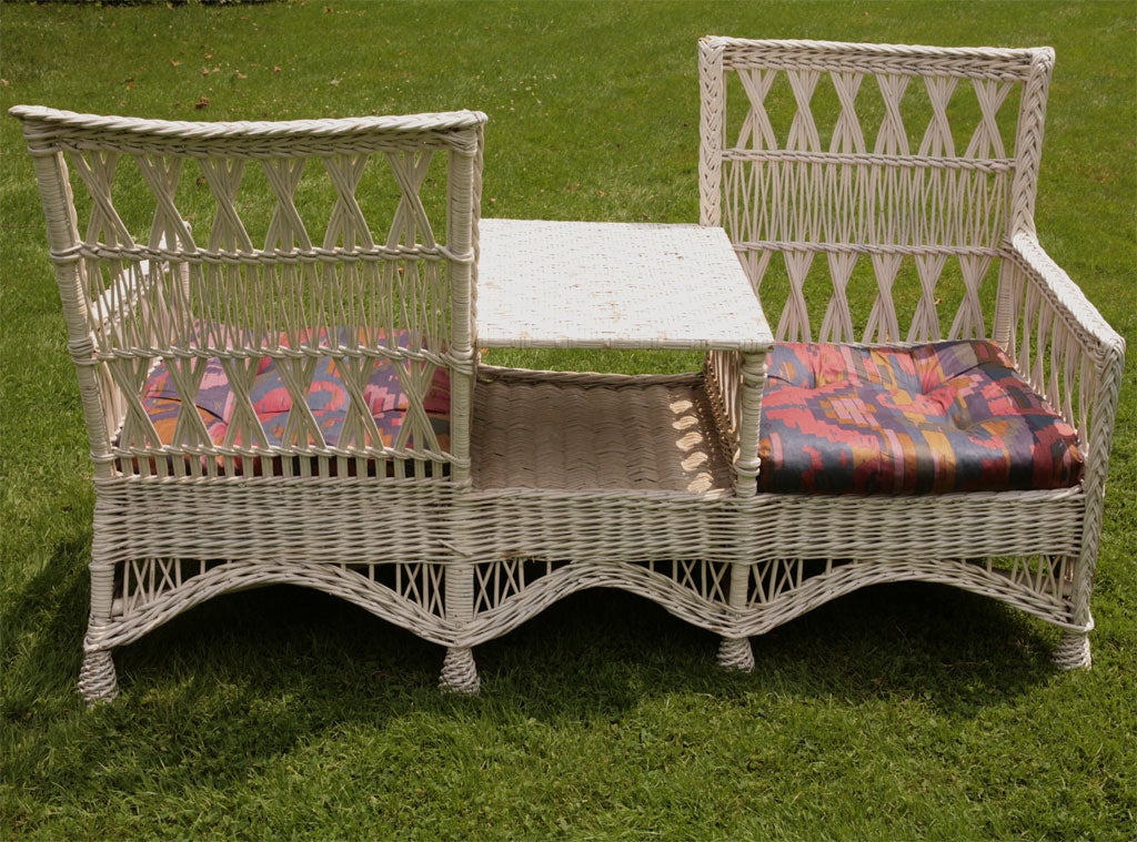 BAR HARBOR WICKER TETE-E-TETE 1