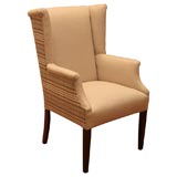 1940s American Upholstered Wing Chair