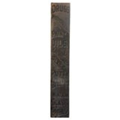 Early American Painted General Store Sign 1