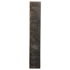 Early American Painted General Store Sign