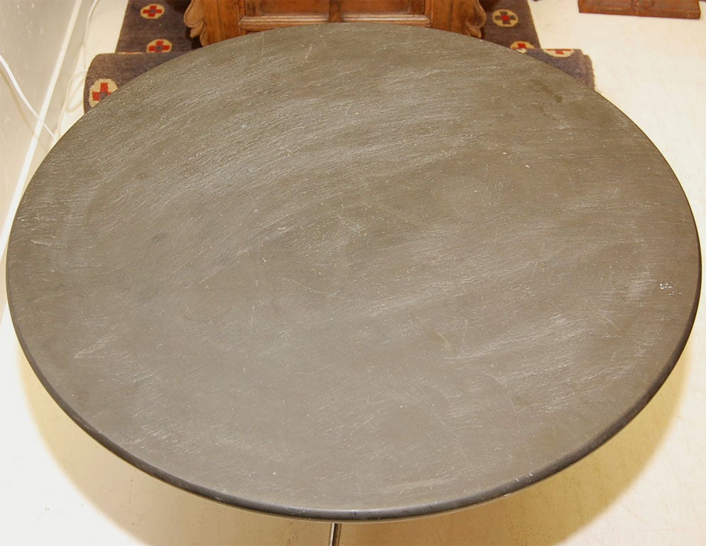 Slate Lafonda Side Table Designed by Charles Eames for Herman Miller For Sale