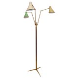 Italian  Brass Floor Lamp by Arredoluce