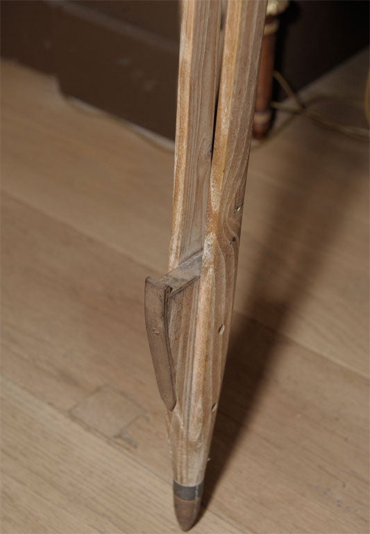 French Surveyor's Tripod Floor Lamp