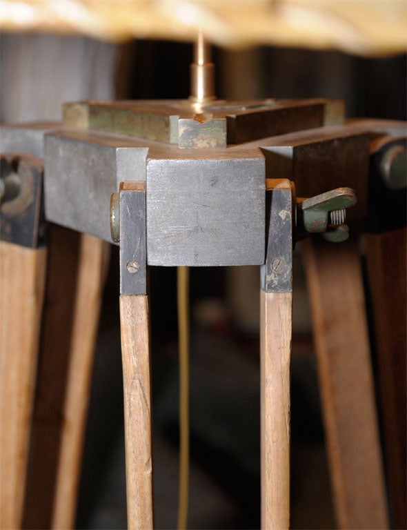 Surveyor's Tripod Floor Lamp 1