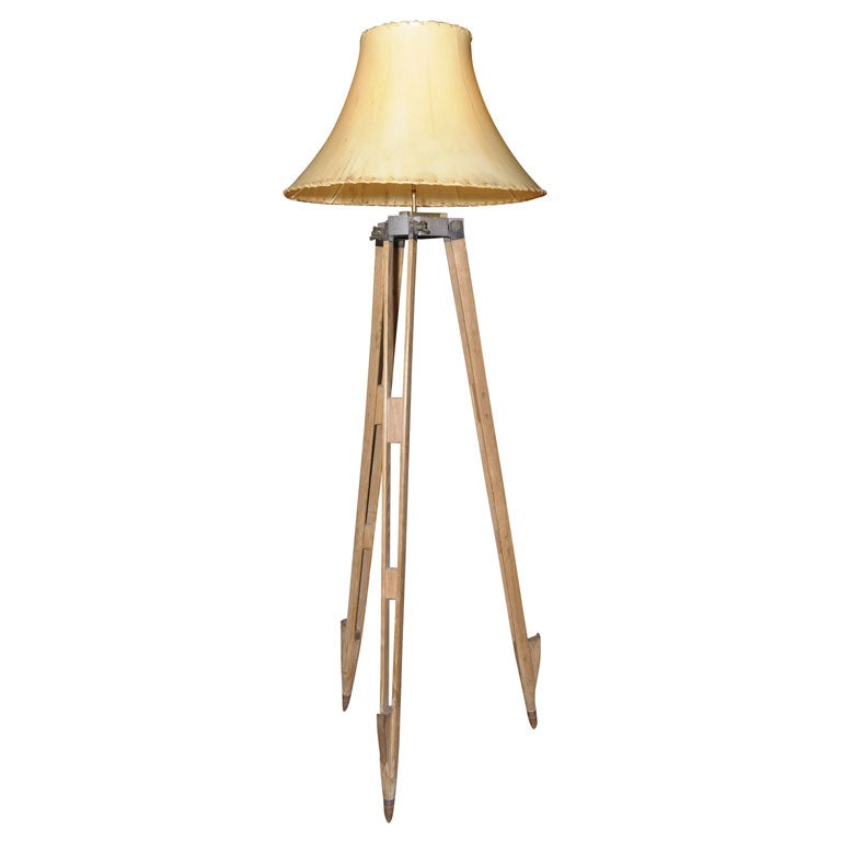 Surveyor's Tripod Floor Lamp