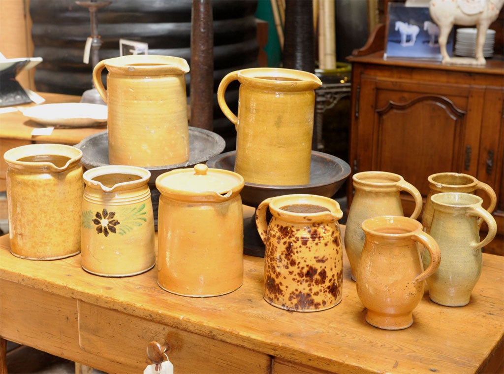 Assorted Alsace French 19th century Crockery (circa 1850)