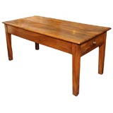 French Cherrywood Table, Directoire Style