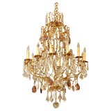 Large French Crystal chandelier...
